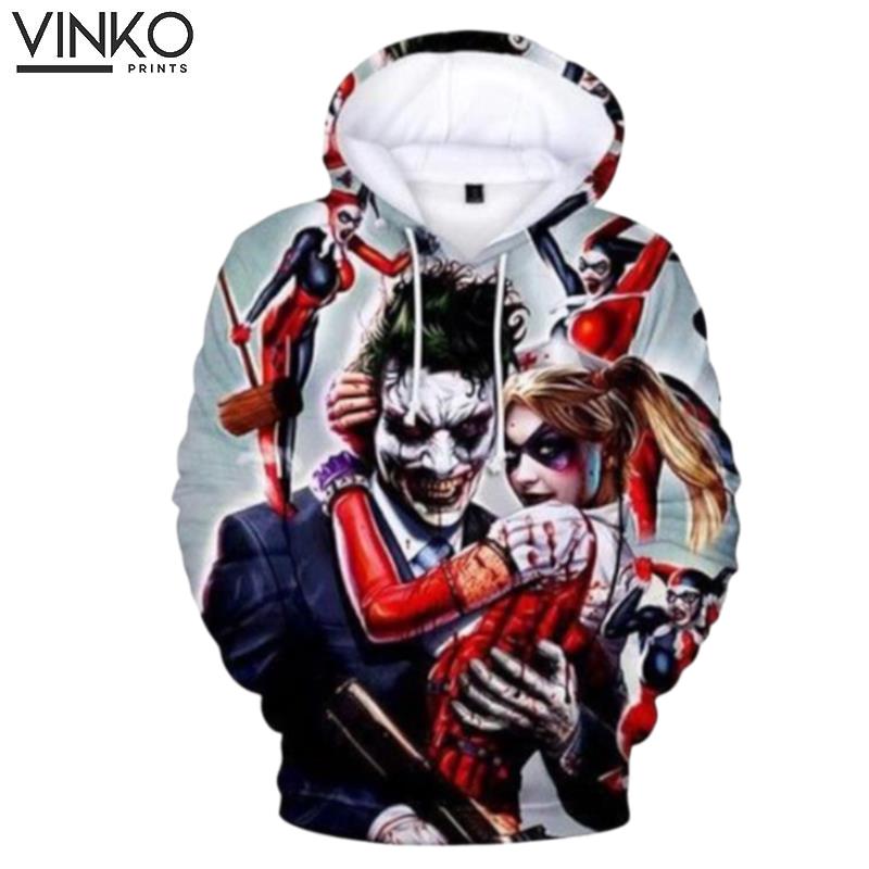 Harley Quinn Joker Mad Love Hoodie