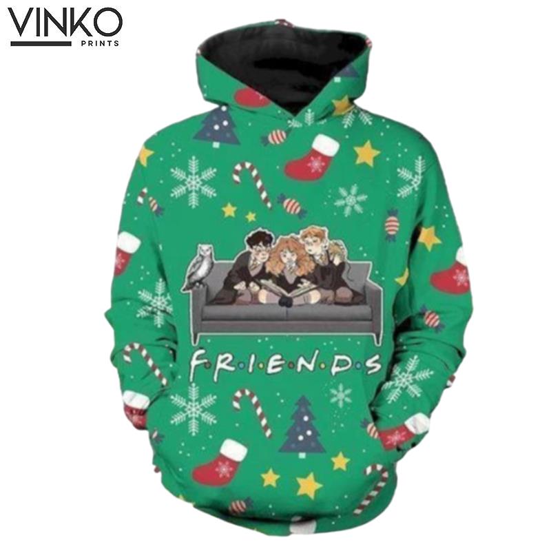 Harry Potter Friends Christmas Hoodie