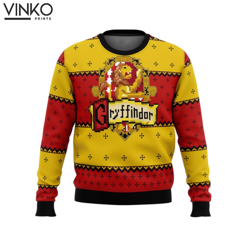 Harry Potter Gryffindor Ugly Christmas Sweater