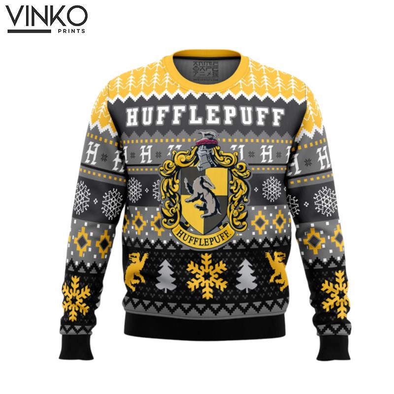 Harry Potter Hufflepuff House Ugly Christmas Sweater