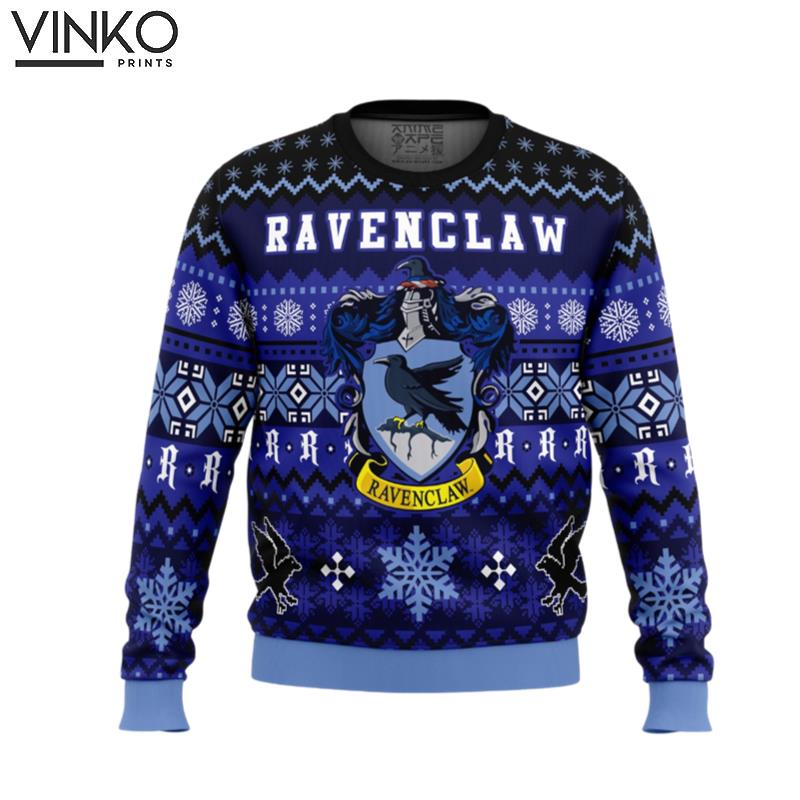 Harry Potter Ravenclaw House Ugly Christmas Sweater