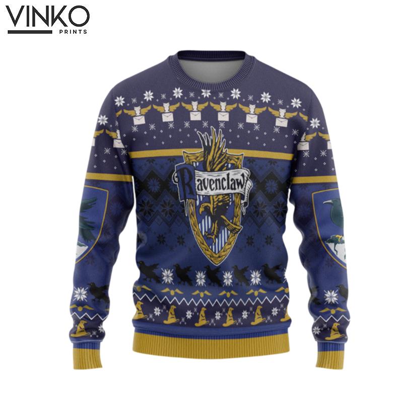 Harry Potter Ravenclaw Ver 1 Custom Ugly Christmas Sweater