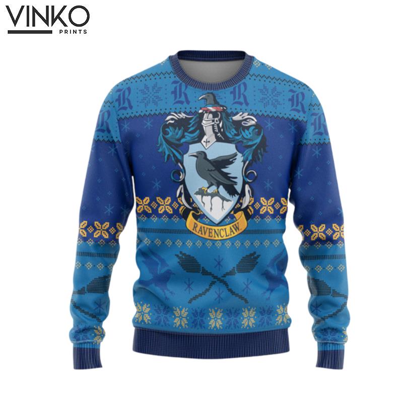 Harry Potter Ravenclaw Ver 2 Custom Ugly Christmas Sweater