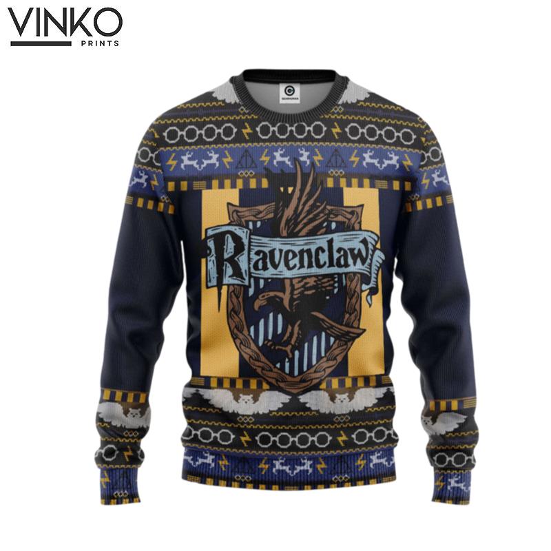 Harry Potter Ravenclaw Ver 3 Custom Ugly Christmas Sweater