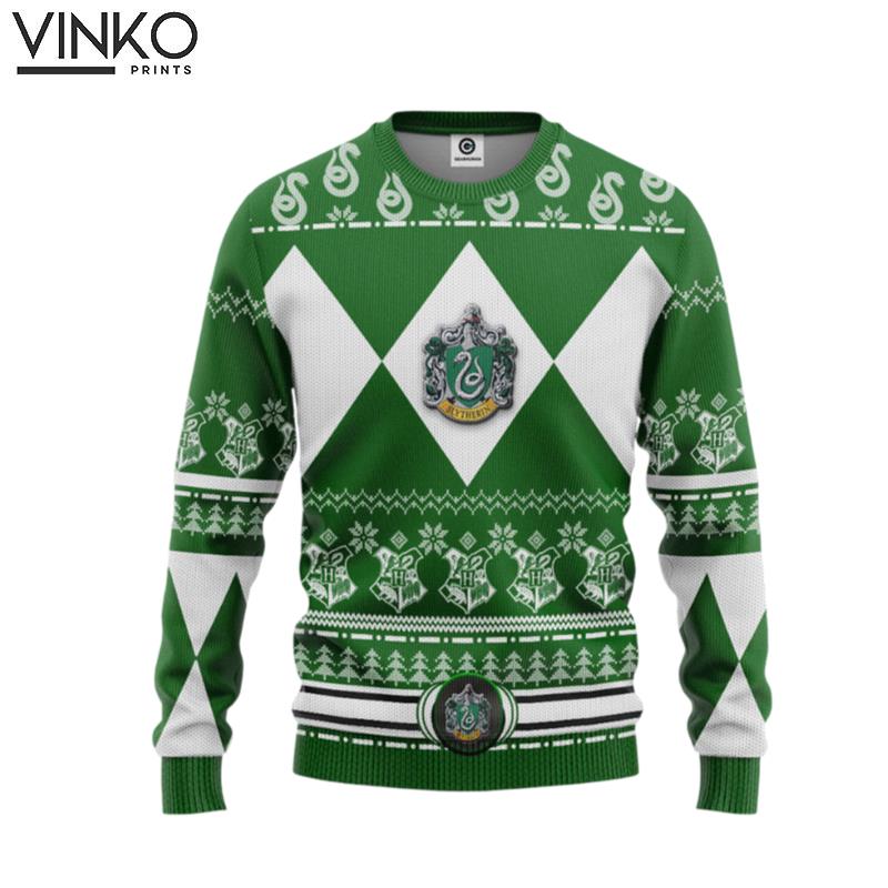 Harry Potter Slytherin House Custom Ugly Christmas Sweater