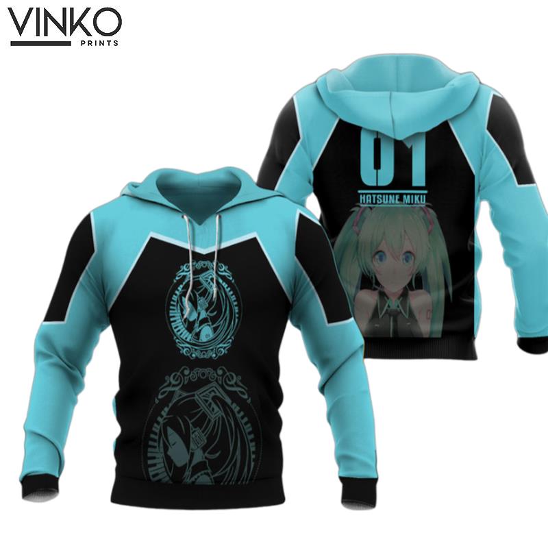 Hatsune Miku 01 Up Hoodie