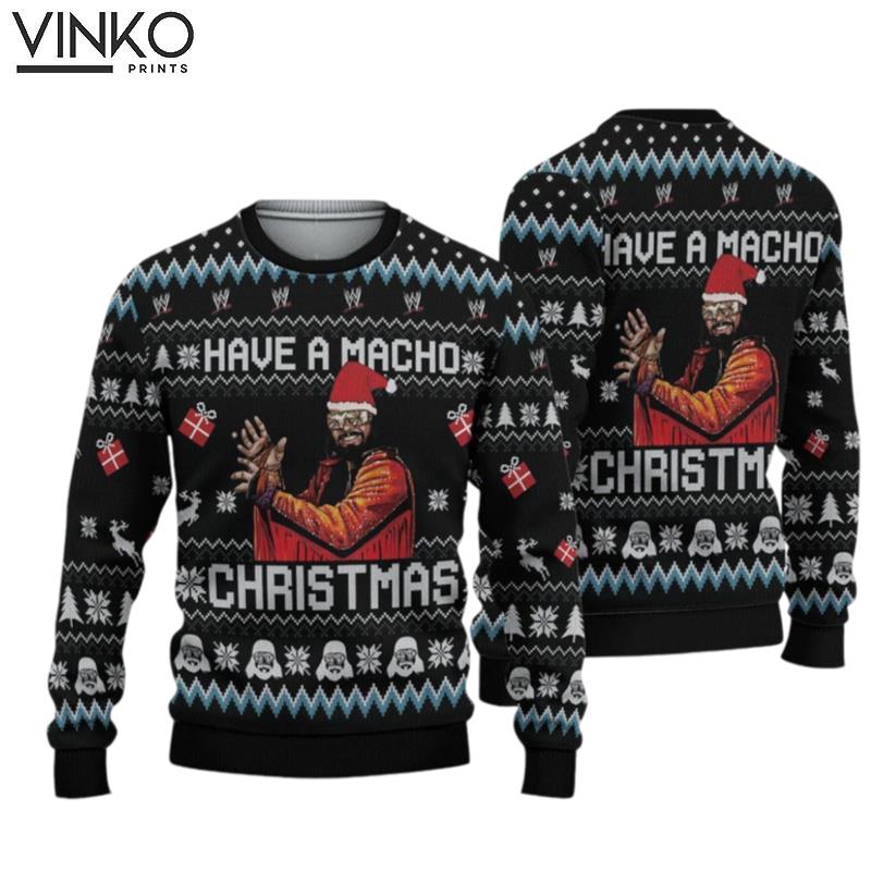 Have a Macho Ugly Christmas Sweater