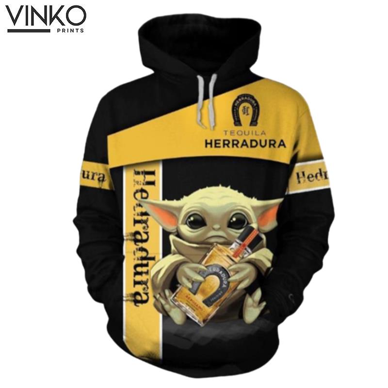 Hedradura Tequila Baby Yoda Hoodie