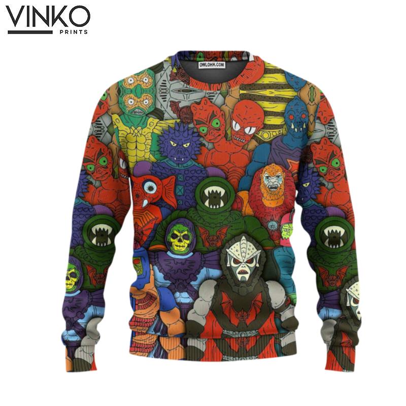 Heman And The Masters Of The Universe Ugly Christmas Sweater