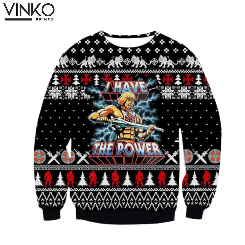 Heman Ugly Christmas Sweater