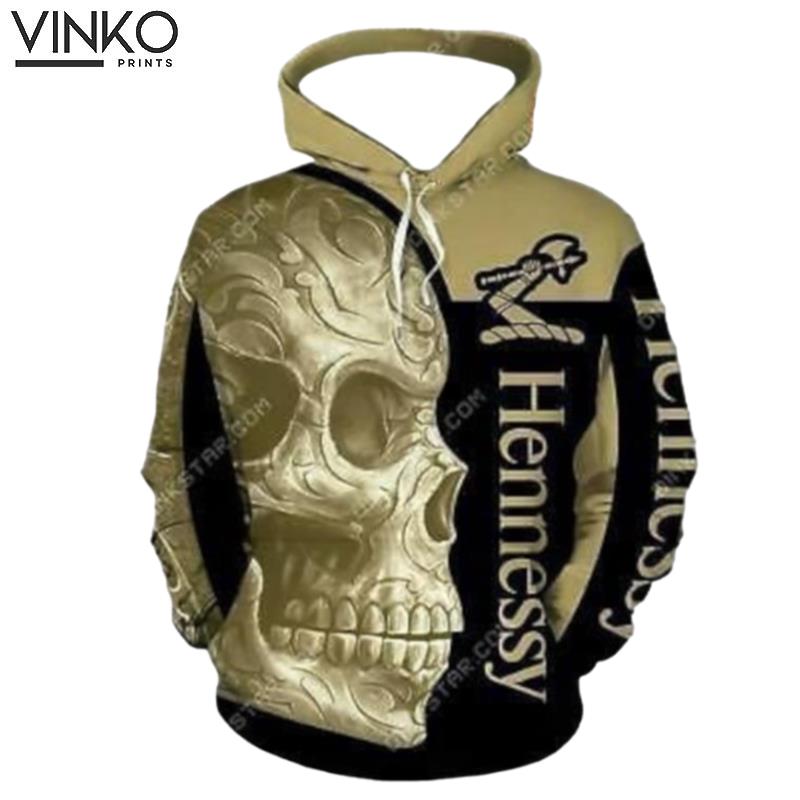 Hennessy Skull Hoodie