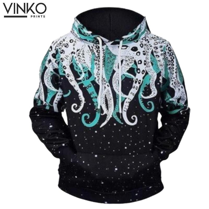 Hip Pop Octopus Hoodie