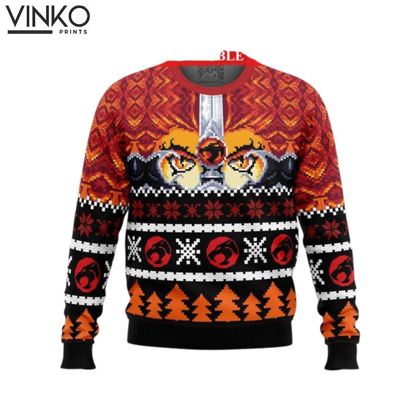 Ho Ho Hooo Holiday Thundercat Ugly Christmas Sweater