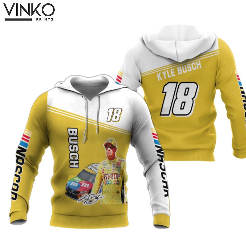 Hobbies Racing Kyle Busch Usa 1390 Hoodie