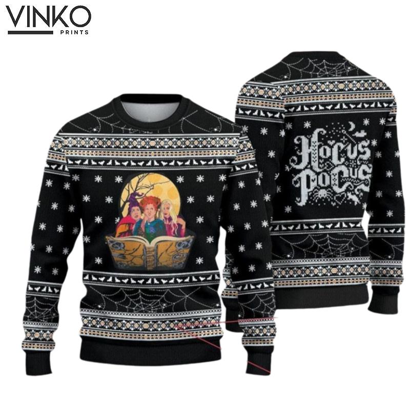 Hocus Pocus Ugly Christmas Sweater