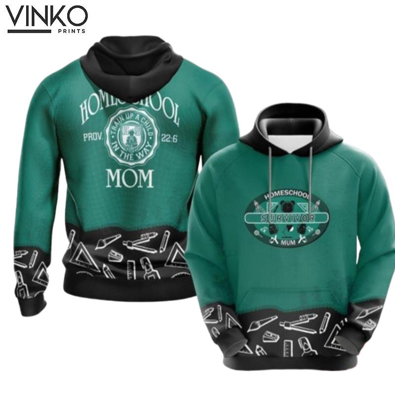 Homeschool Mom Family 2696 Hoodie