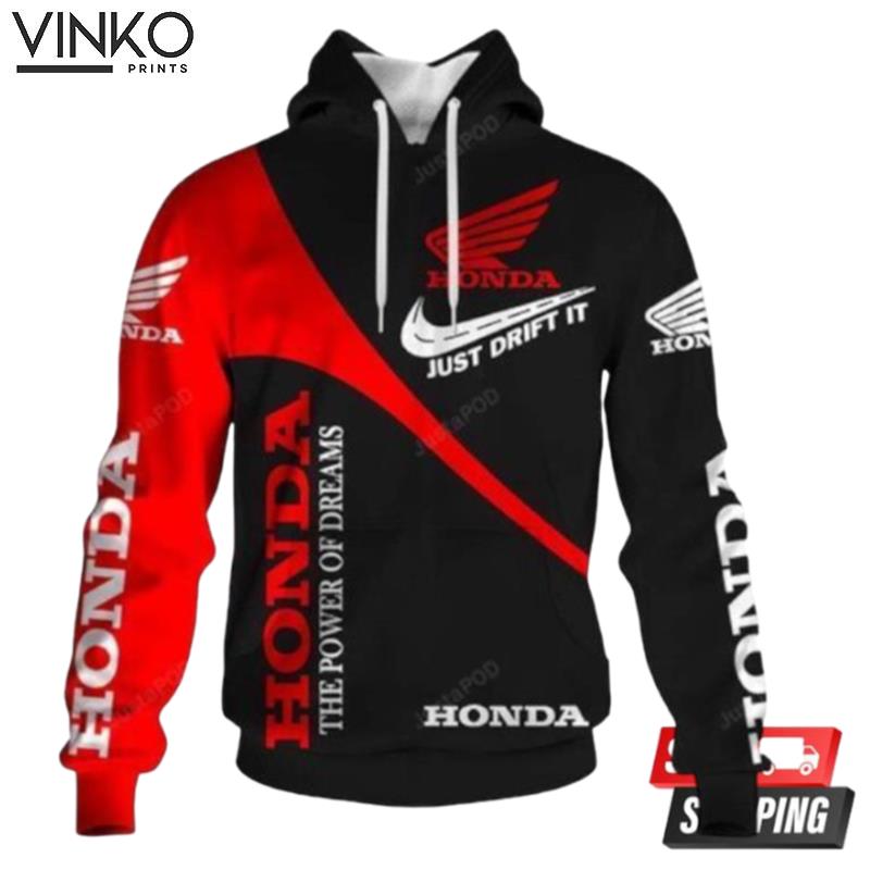 Honda Just Drift It Hoodie