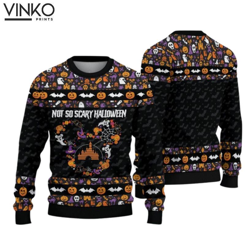 Horror Cute Disney Mickeys Halloween Ugly Christmas Sweater