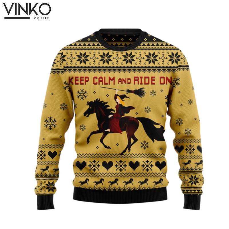 Horse Lover H100105 Ugly Halloween Ugly Christmas Sweater