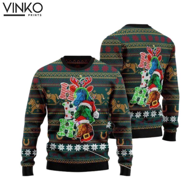 Horse Lover Ugly Christmas Sweater