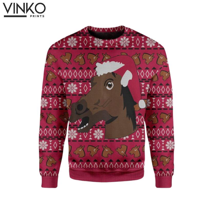 Horse Ugly Christmas Sweater