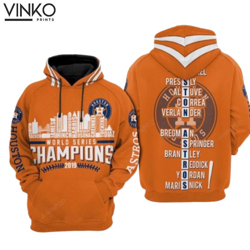 Houston Astros World Series Champion Houston Astros Houston Astros Hoodie