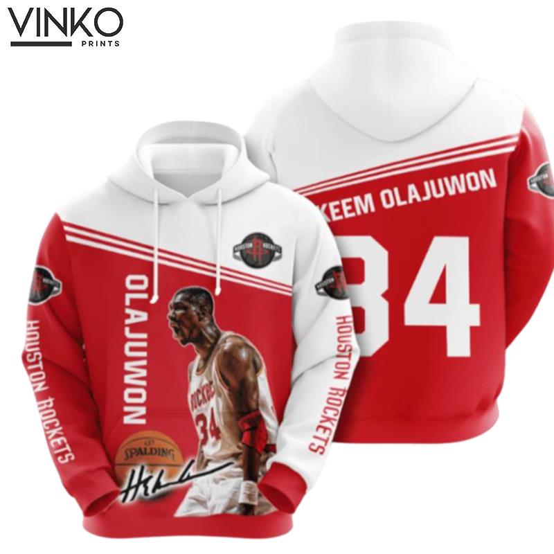 Houston Rockets Hakeem Olajuwon Hoodie