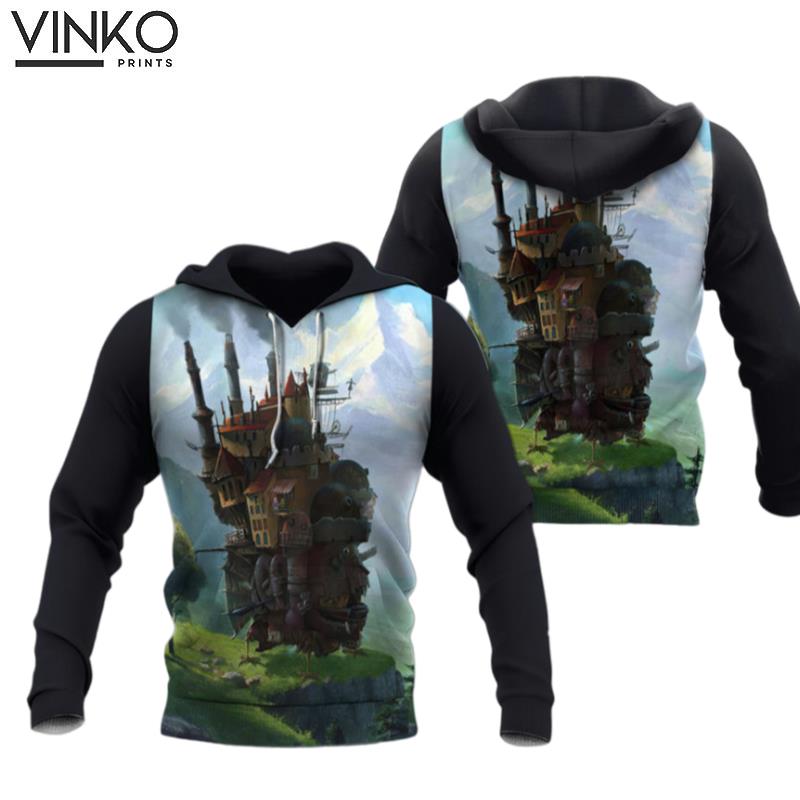 Howls Moving Castle Anime Hoodie