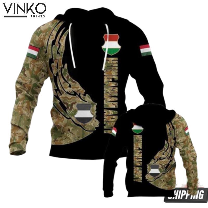 Hungarian Army Camo Hoodie