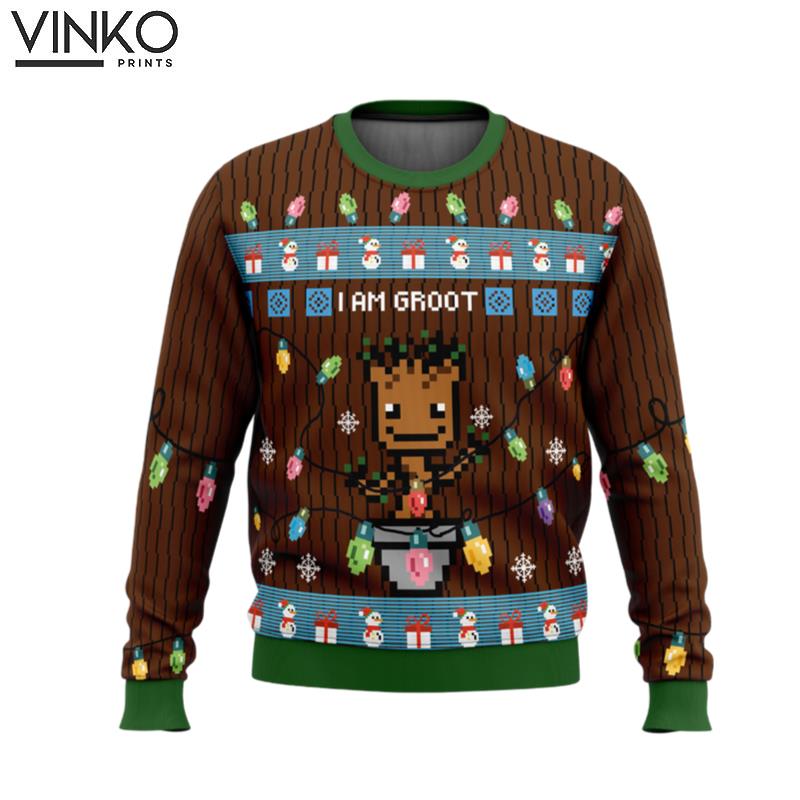 I am Groot Ugly Christmas Sweater