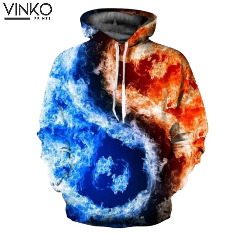 Ice And Fire Hoodie