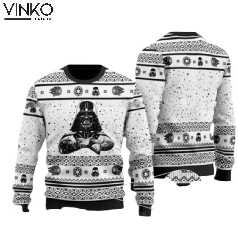 Iconic Space Villains Ugly Christmas Sweater