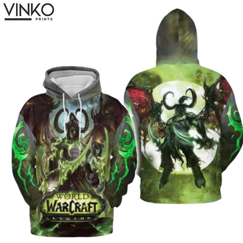 Illidan Stormrage Demon Hunter Hoodie