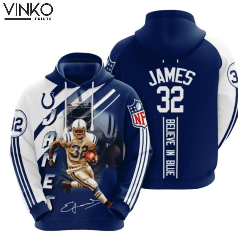 Indianapolis Colts Edgerrin James Hoodie