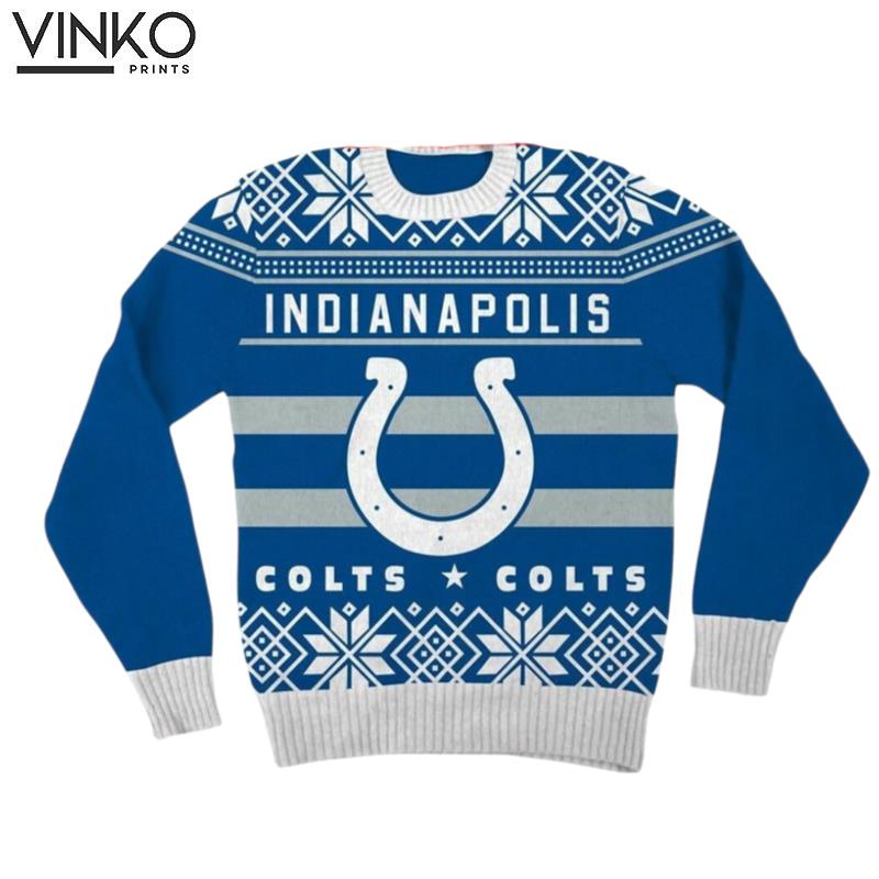 Indianapolis Colts Football Ugly Christmas Sweater