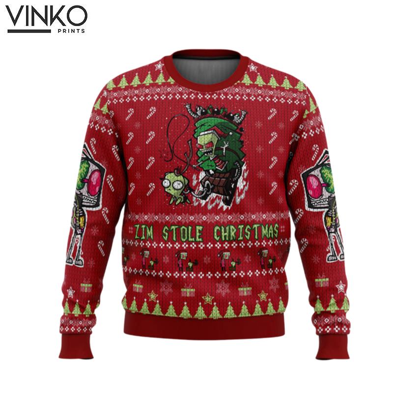 Invader Zim Doom Doom Doom Ugly Christmas Sweater