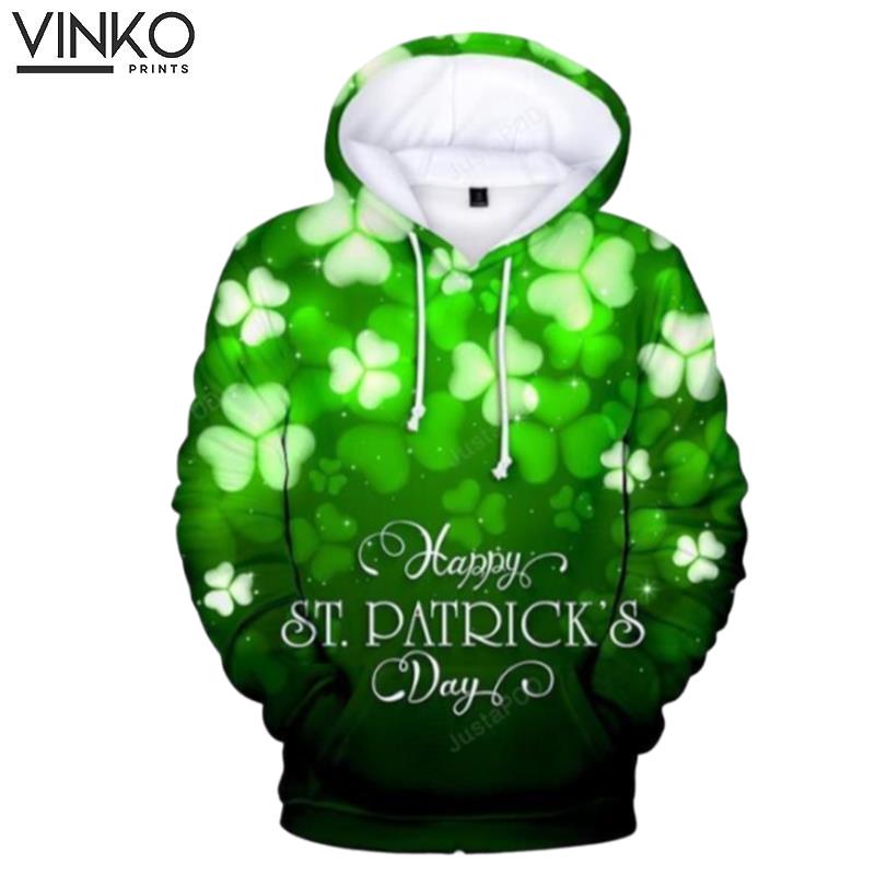 Irish Clothing Saint Patrick Day Hoodie