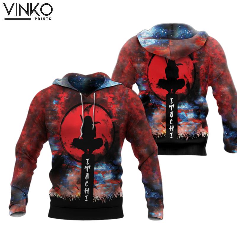 Itachi Blood Moon Hoodie