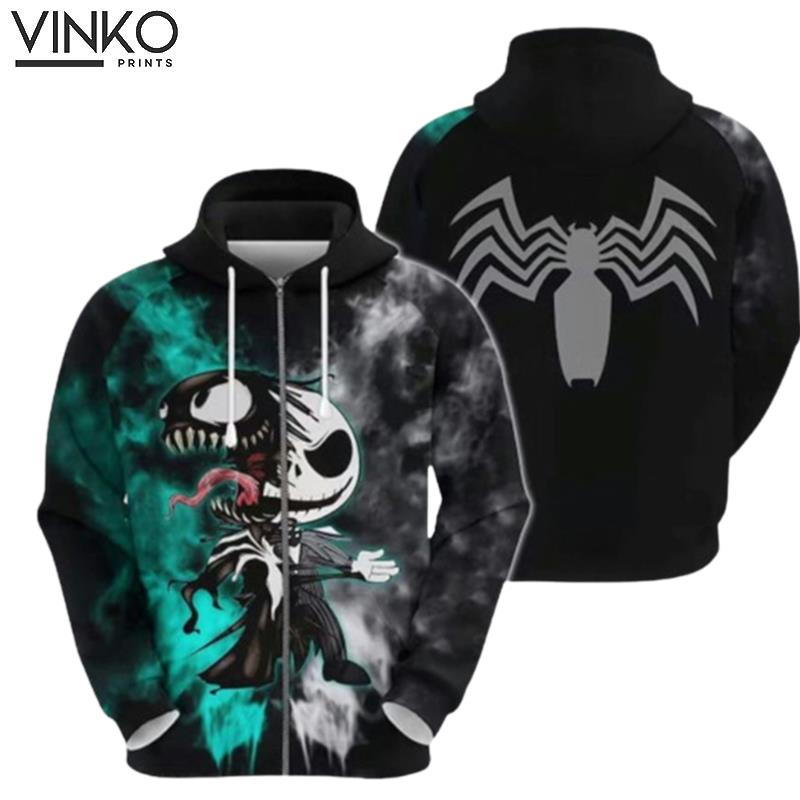 Jack Skellington Venom Hoodie