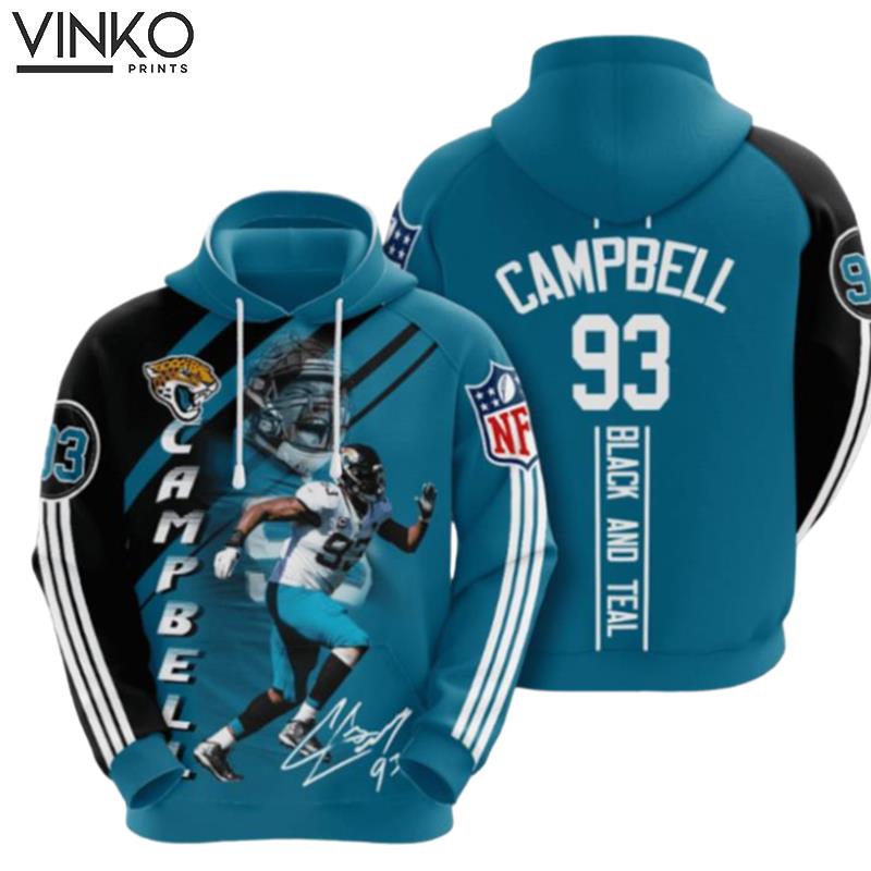 Jacksonville Jaguars Calais Campbell Hoodie