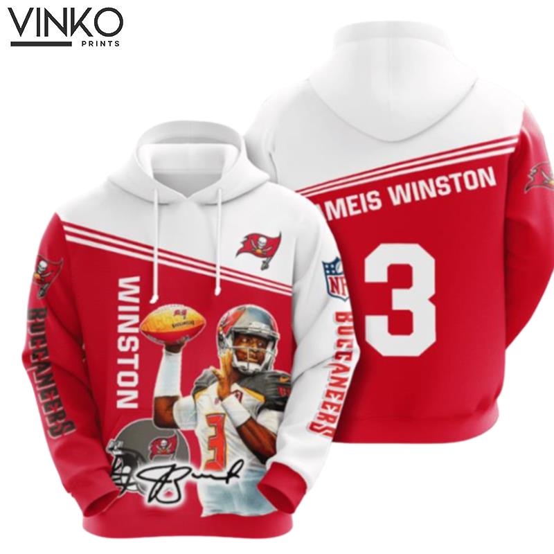 Jameis Winston 3 Tampa Bay Buccaneers Hoodie