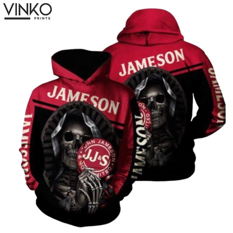 Jameson Skull Head Hold Logo Jameson Jameson Hoodie