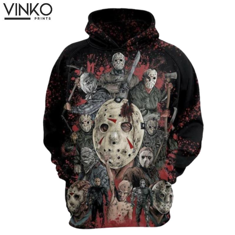 Jason Voorhees Friday The 13Th Horror Movies Horror Movies 20134 Hoodie