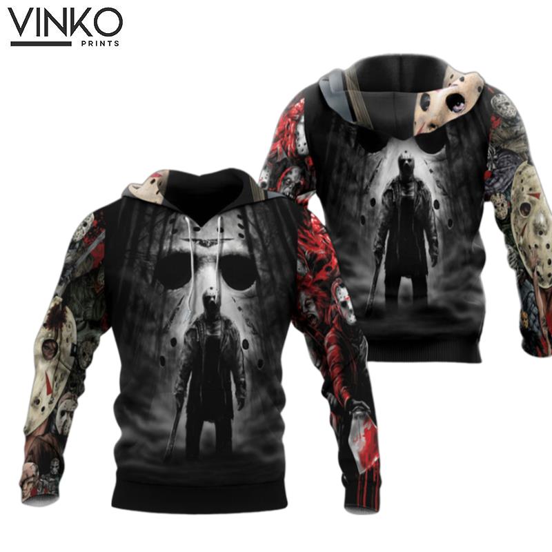 Jason Voorhees The Friday The 13Th Halloween Hoodie