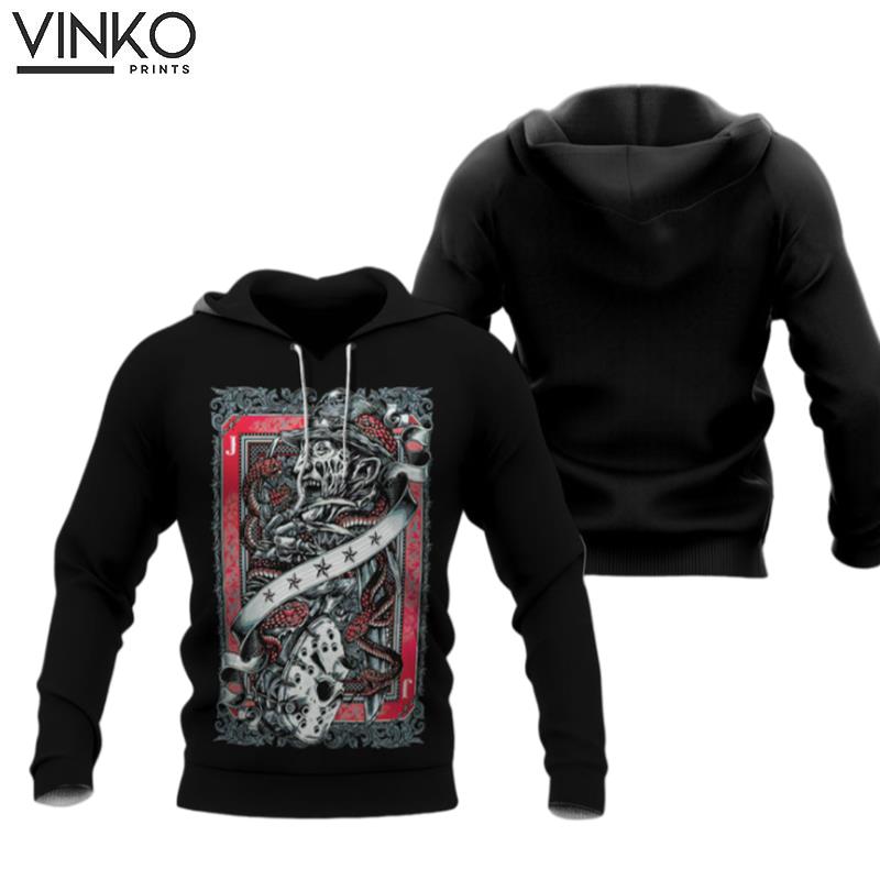 Jason Voorhees X Freddy Krueger Horror Characters Hoodie