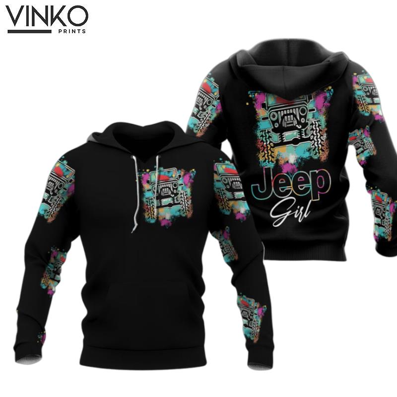 Jeep Colorful Triangle Hoodie