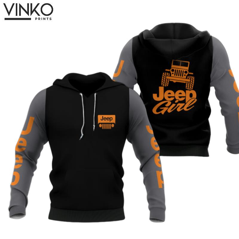 Jeep Girl Fleece Hoodie