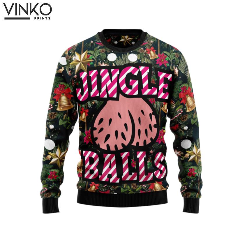 Jingle Balls For Men And Women Ugly Christmas Sweater