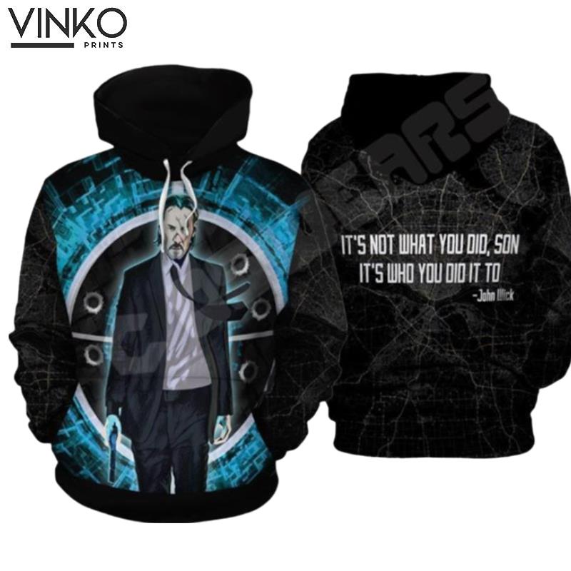 John Wick Inspired Hoodie