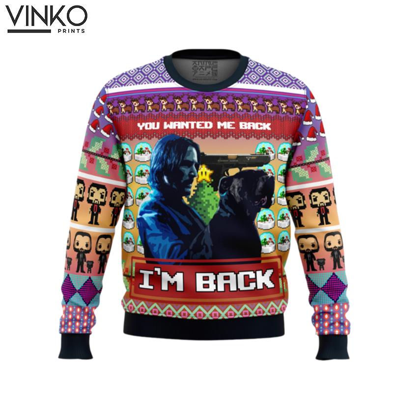 John Wick Ugly Christmas Sweater